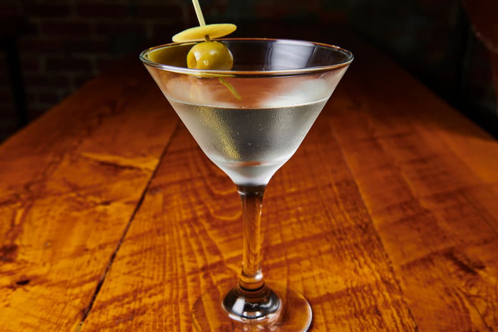 50/50 Martini Monk McGinn's NYC Cocktails